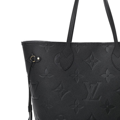 Louis Vuitton Empreinte Monogram Giant Neverfull MM Black 9 of 11