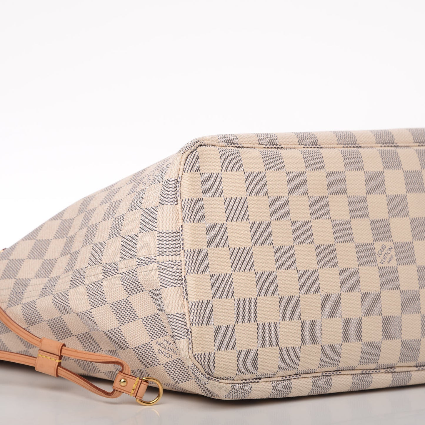 Damier Azur Neo Neverfull MM Rose Ballerine