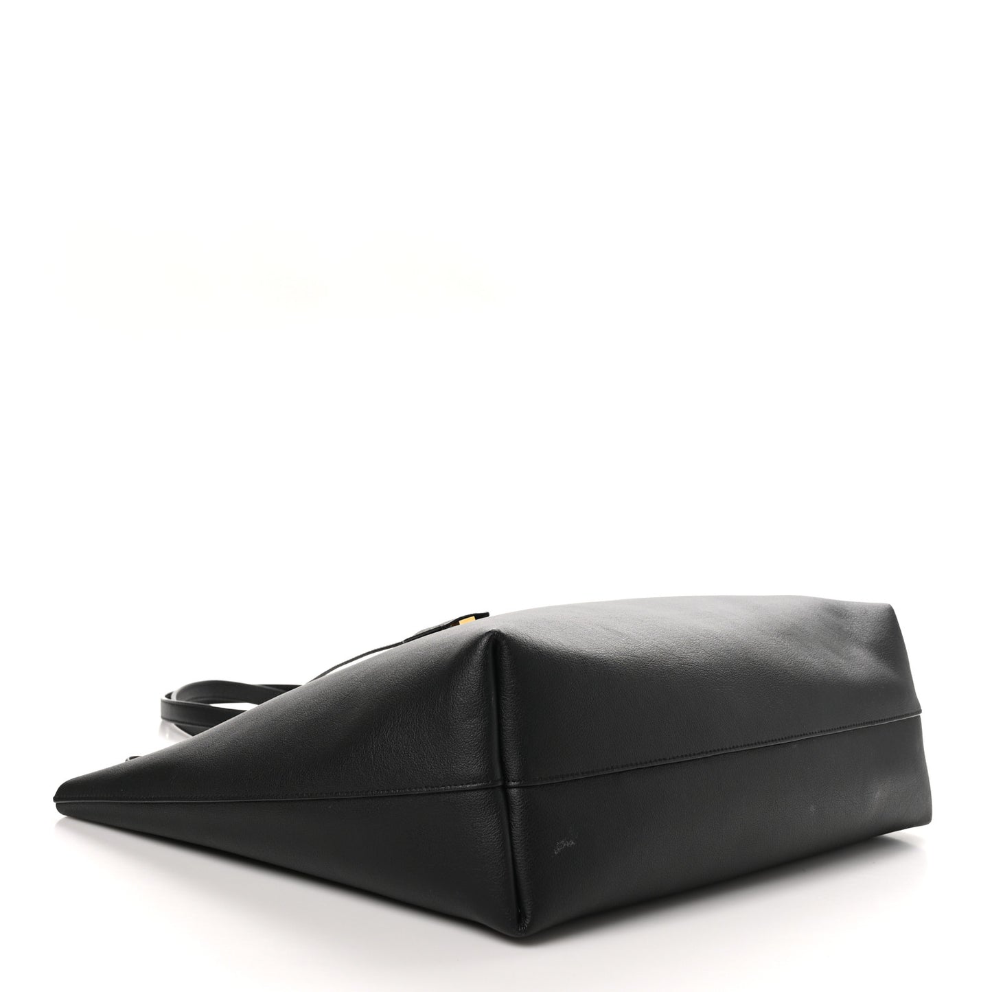 Calfskin Large Shopping Tote Black