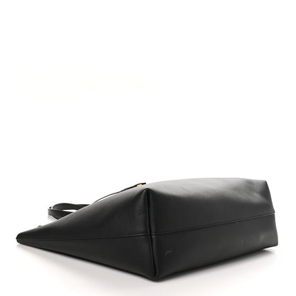 Saint Laurent Calfskin Large Shopping Tote Black 5 of 12