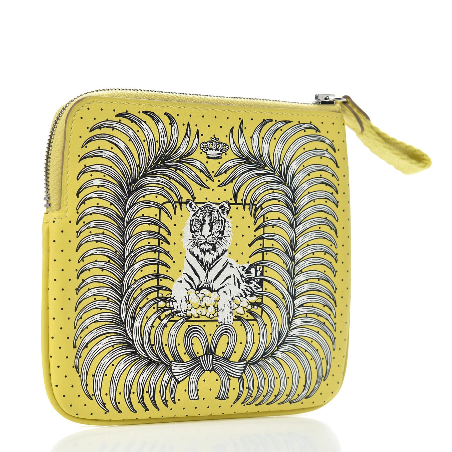 Swift Tigre Royal Bandana Carre Pocket Pouch Lime
