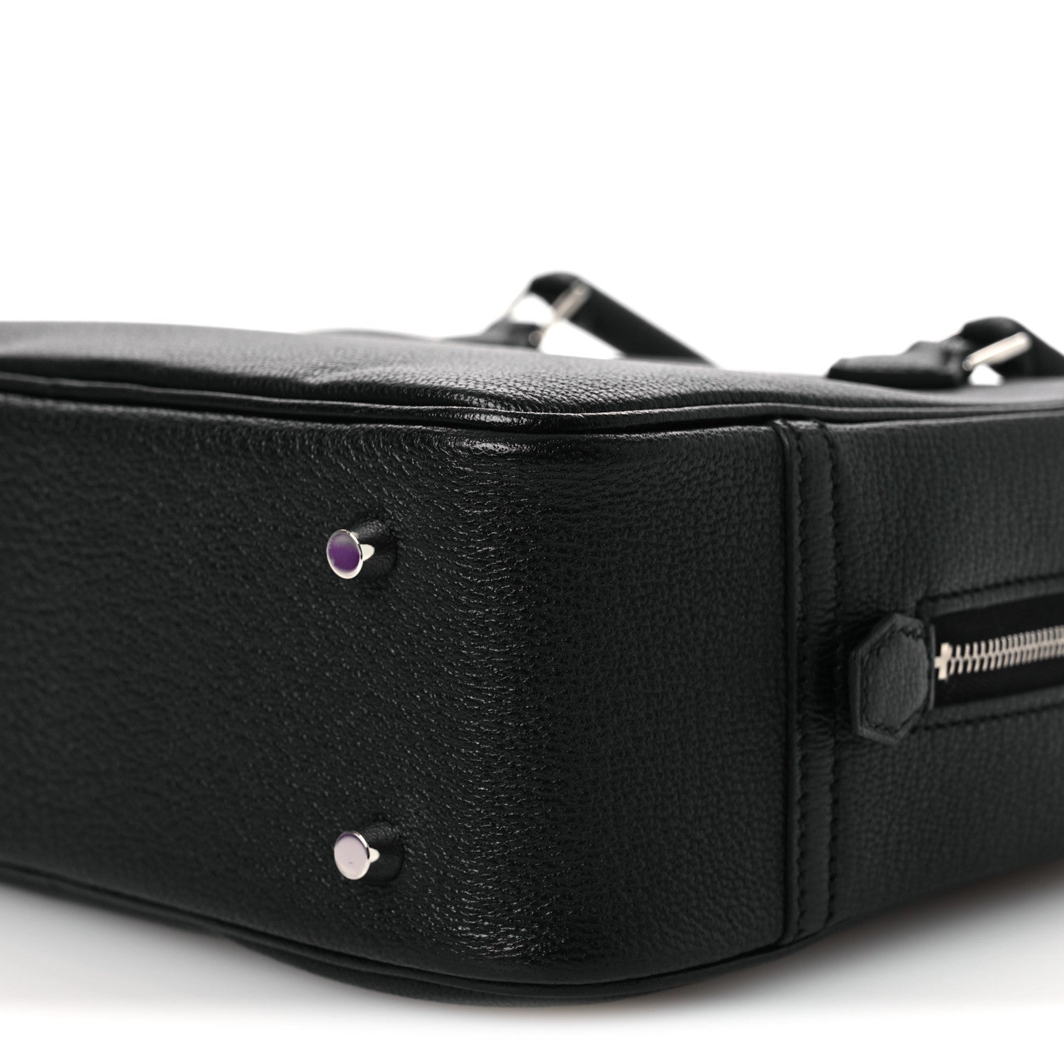 Hermes Chevre Mysore Mini Plume Black Black 9 of 9