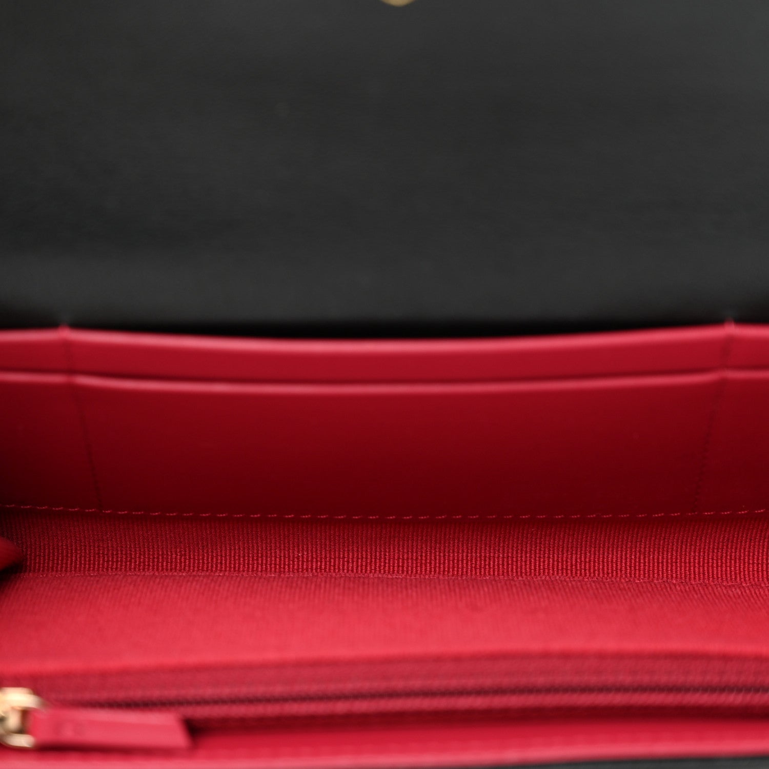 Chanel Lambskin Quilted Chanel 19 Flap Wallet Black 5 of 8