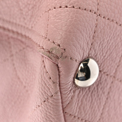 Chanel Caviar Stitched Medium CC Pocket Hobo Pink 15 of 16