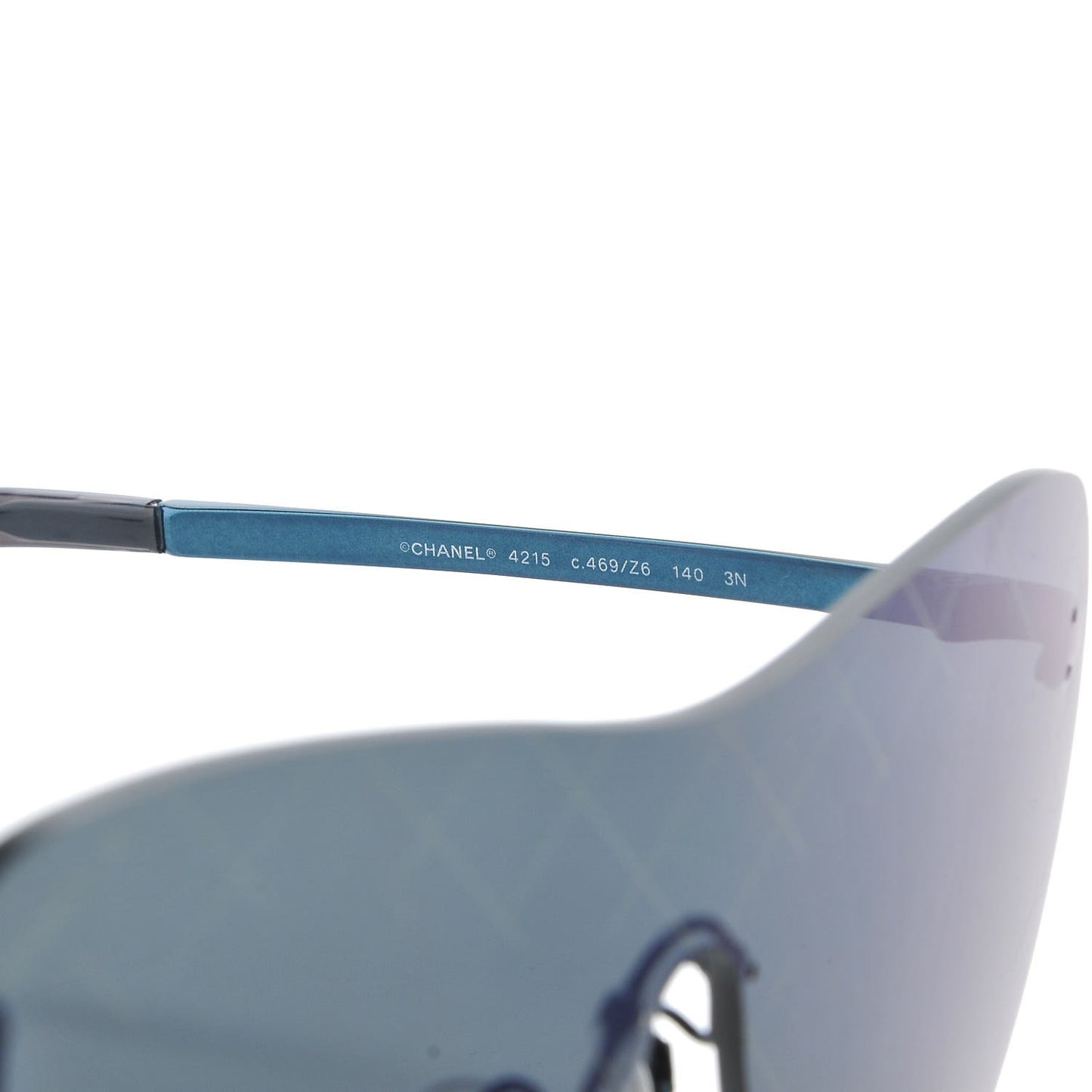 Shield Runway Sunglasses 4215 Metallic Blue