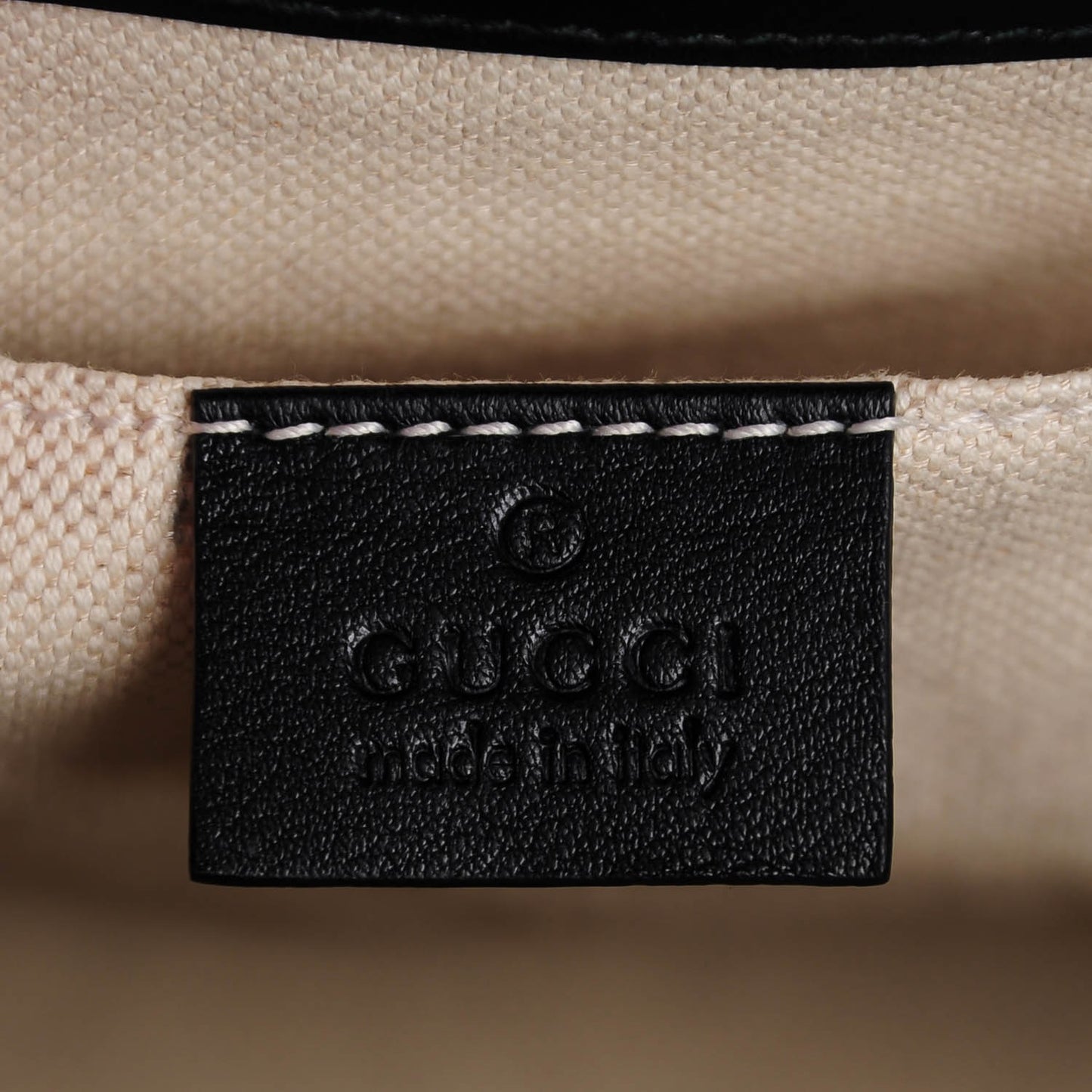 Guccissima Small Emily Shoulder Bag Black