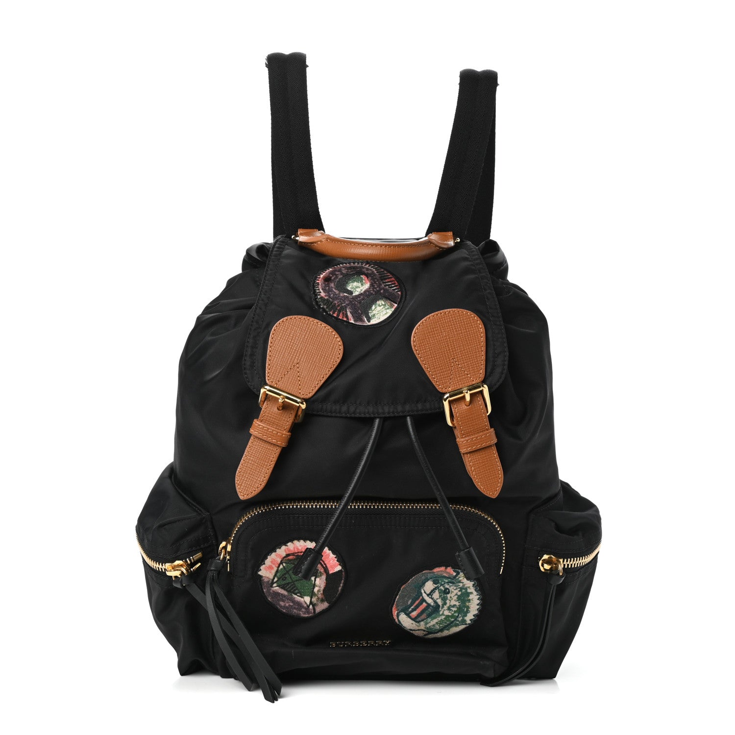 Burberry Nylon Patches Medium Rucksack Black 1 of 10