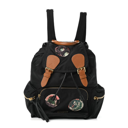Burberry Nylon Patches Medium Rucksack Black 1 of 10