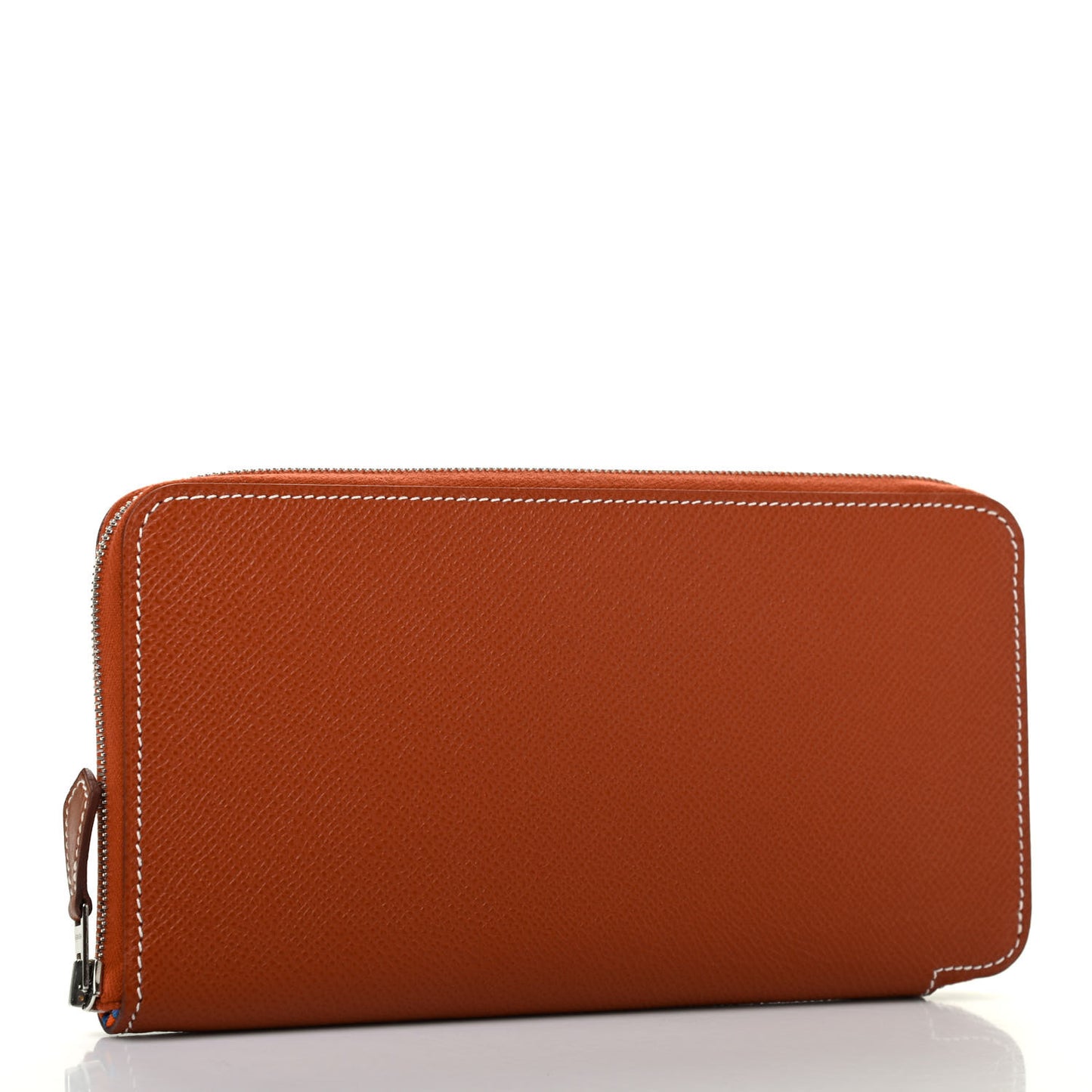 Epsom Silk'in Wallet Brique