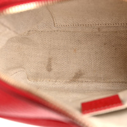 Gucci Pebbled Calfskin Small Soho Disco Bag Tabasco Red 13 of 19