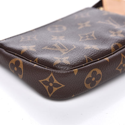 Louis Vuitton Monogram Mini Pochette Accessories 8 of 9