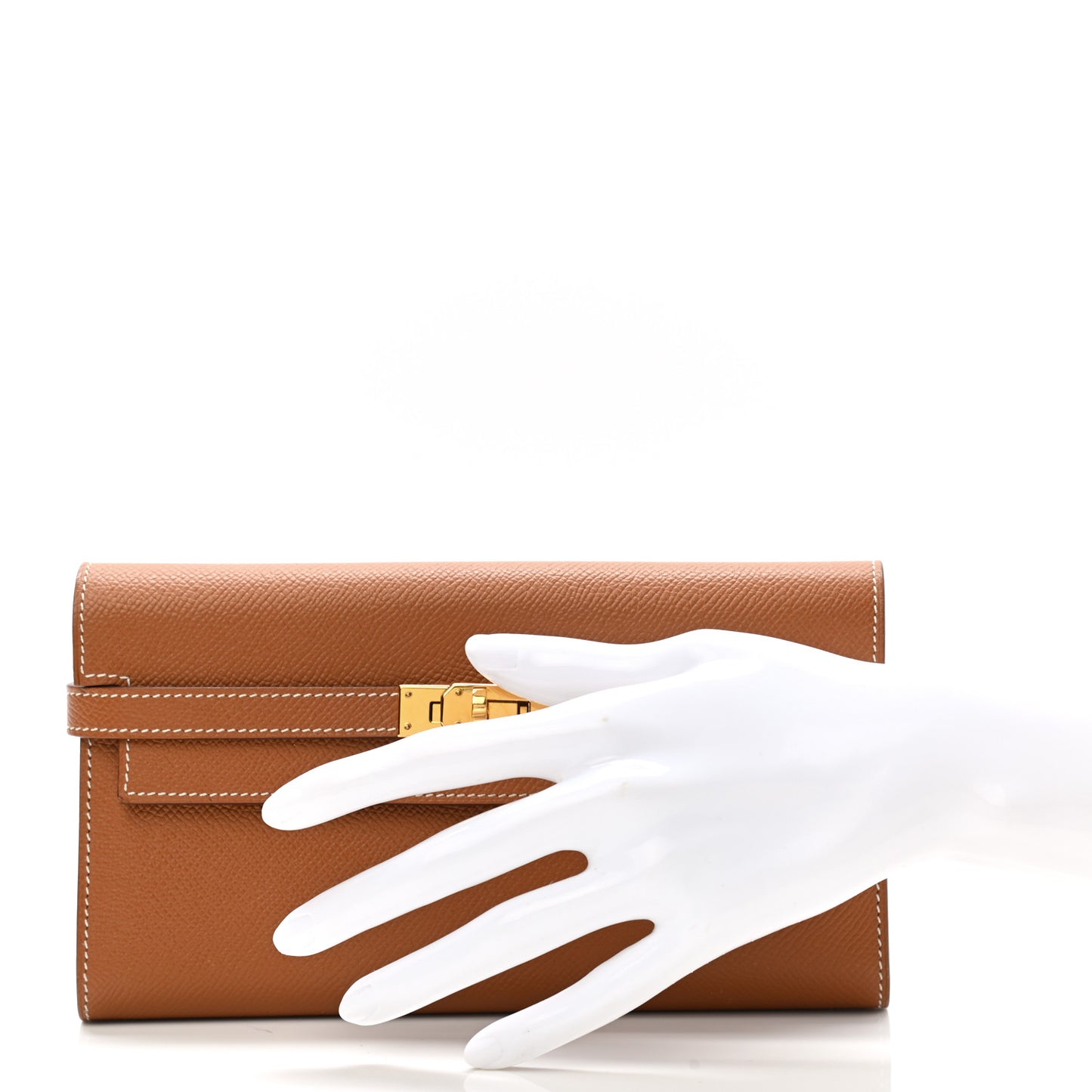 Epsom Kelly Longue Wallet Gold