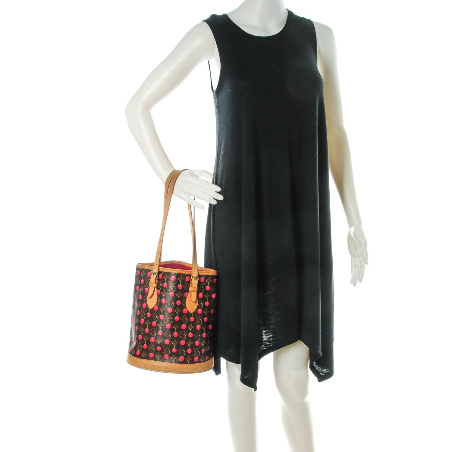 Louis Vuitton Monogram Cerises Bucket Bag 2 of 7