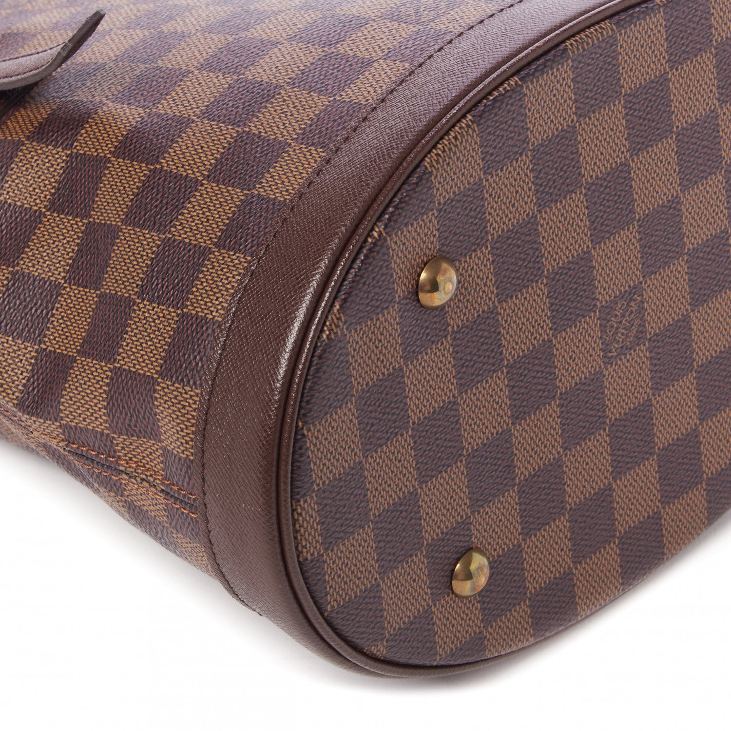 Louis Vuitton Damier Ebene Marais Bucket 23 6 of 8