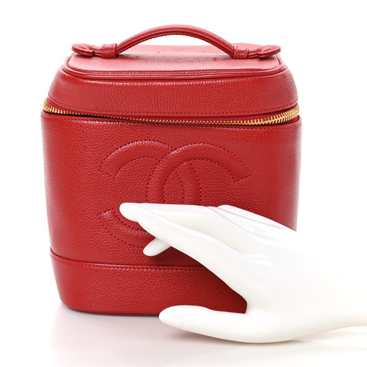 Caviar Vanity Cosmetic Case Red