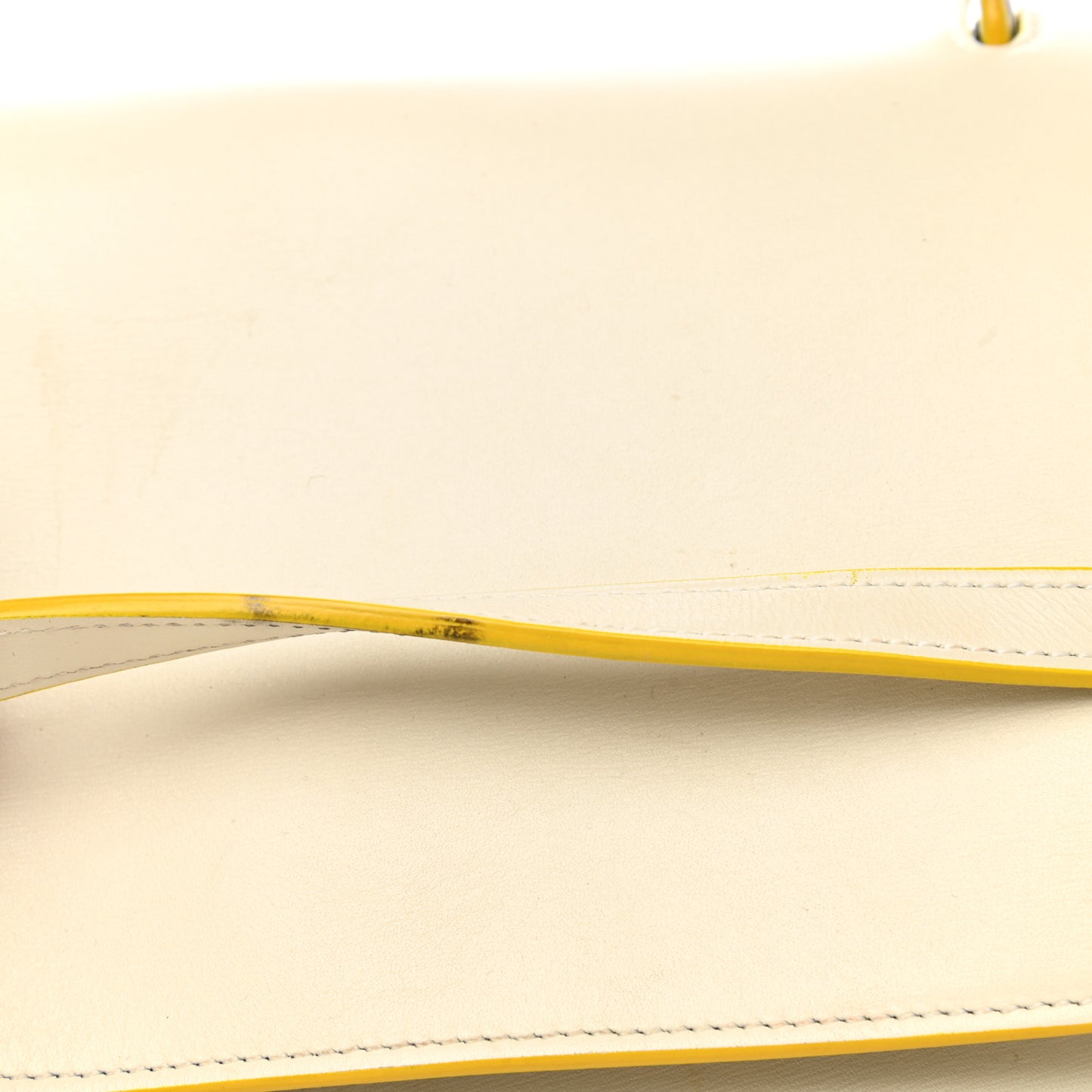 Smooth Calfskin Mini Belt Bag White