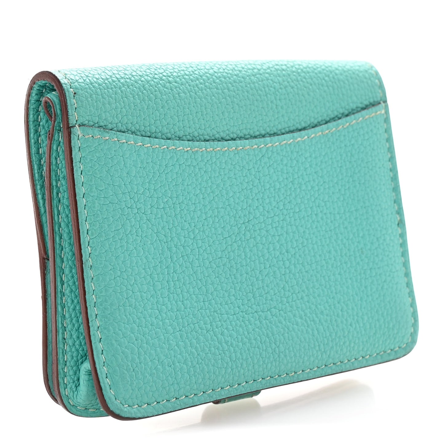 Togo Dogon Card Case Lagon