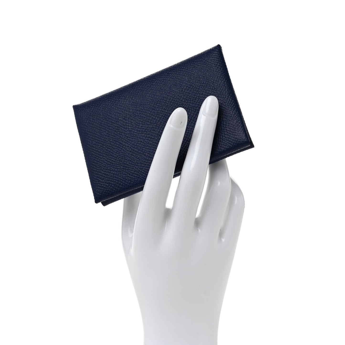 Epsom Verso Calvi Duo Card Case Bleu Saphir Bleu France