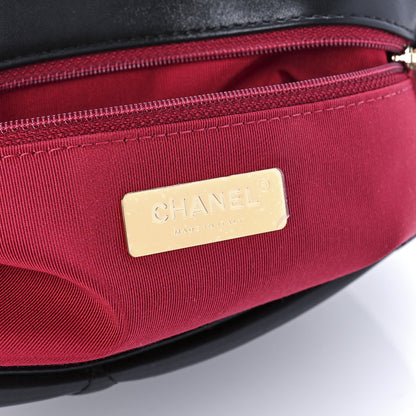 Chanel Lambskin Quilted Large Chanel 19 Flap Black 6 of 9