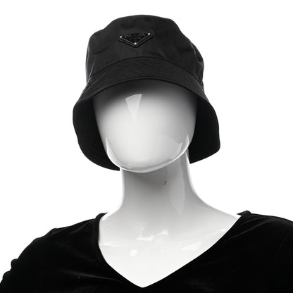 Prada Nylon Bucket Hat S Black 2 of 8