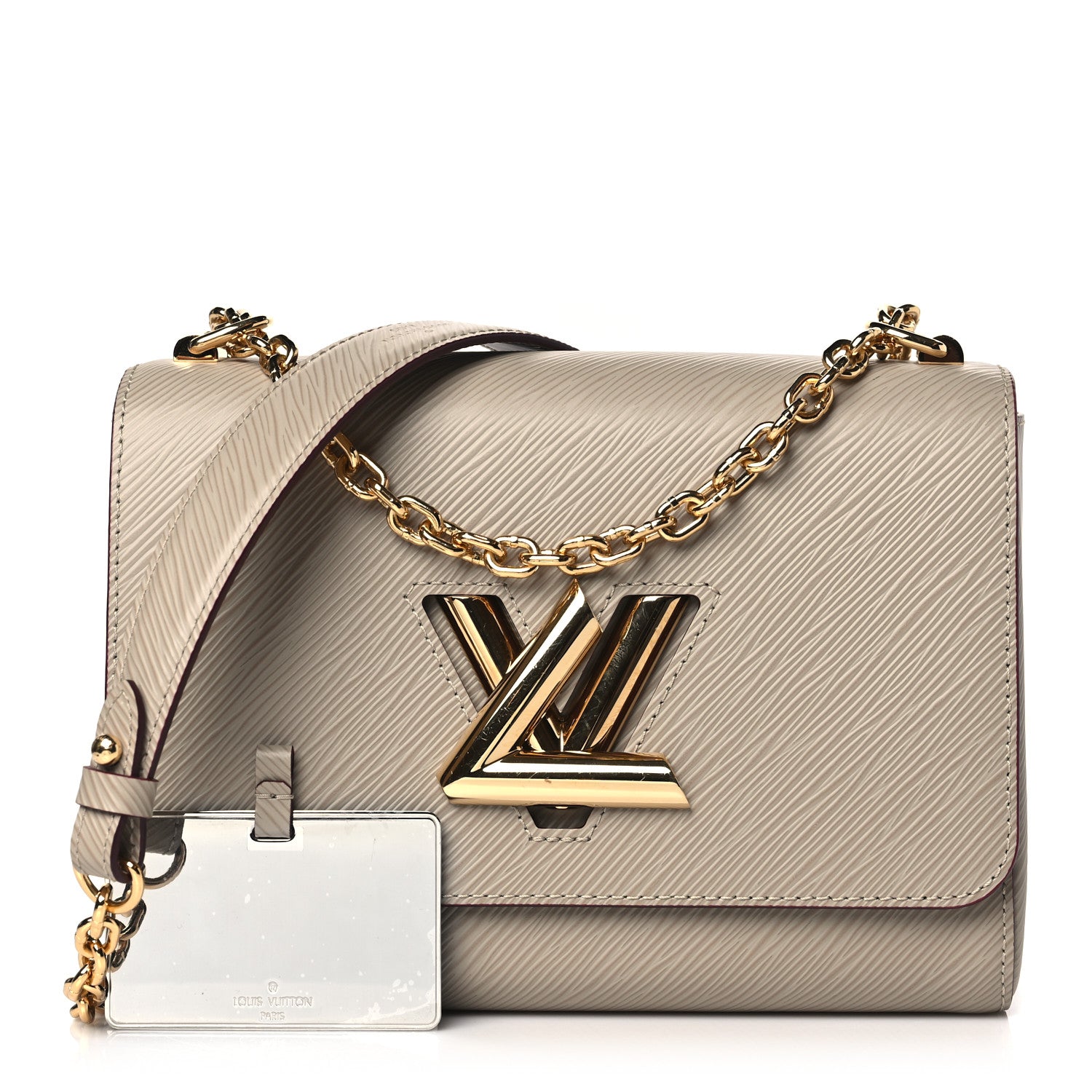 Louis Vuitton Epi Twist Shoulder Bag MM Galet 3 of 10