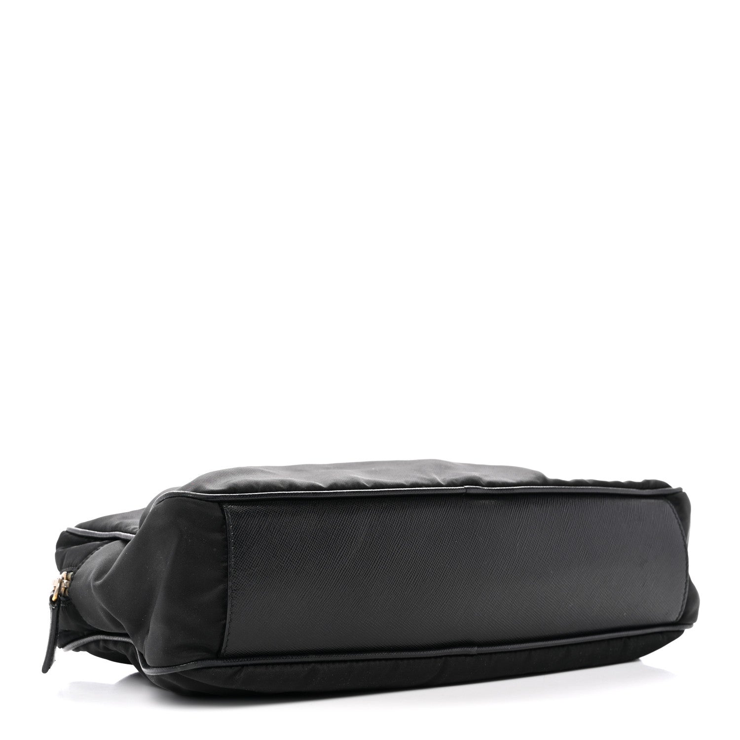 Prada Nylon Saffiano Small Top Handle Bag Black 4 of 14