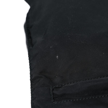 Prada Tessuto Nylon Saffiano Flat Messenger Bag Black 16 of 17
