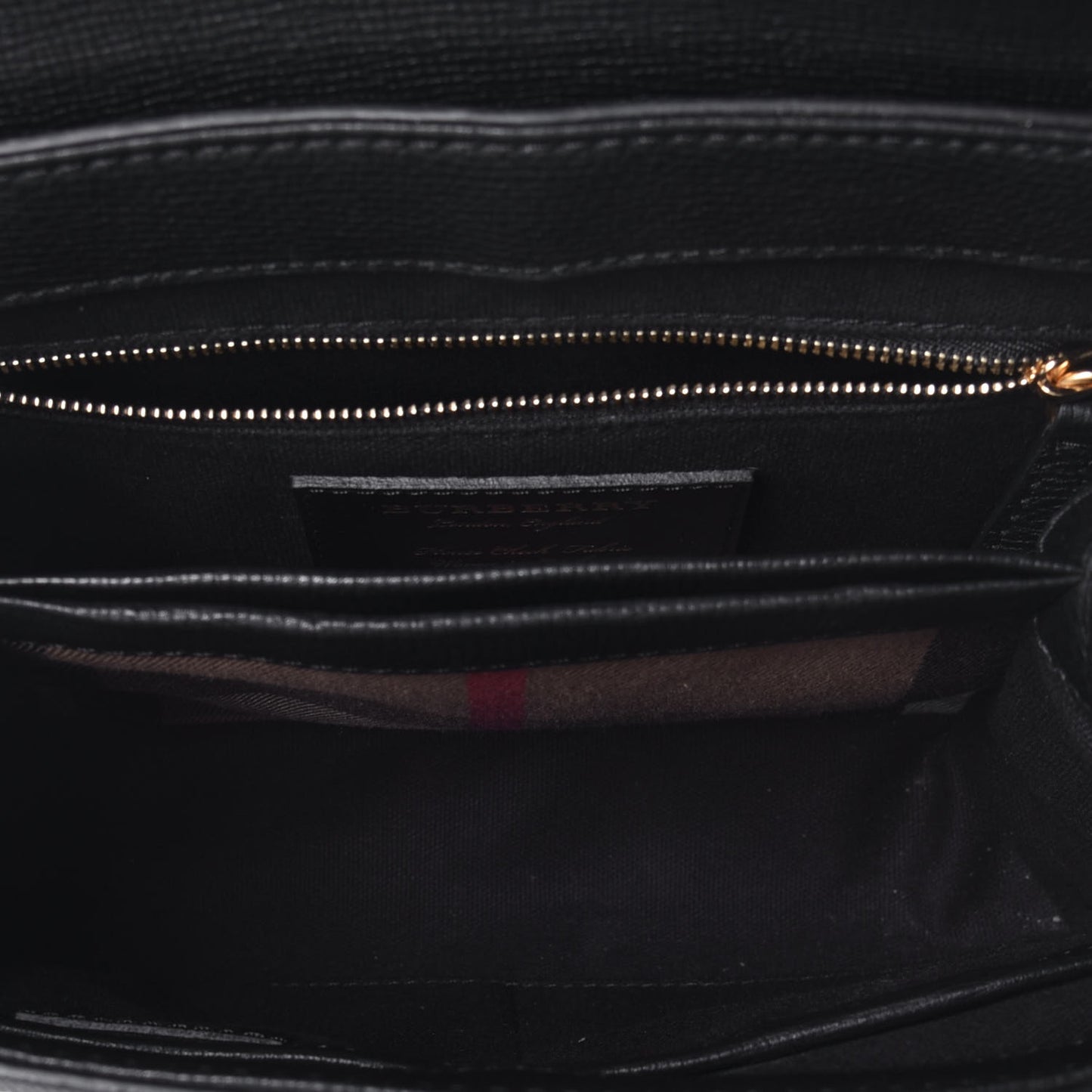 Derby Calfskin House Check Small Camberley Black