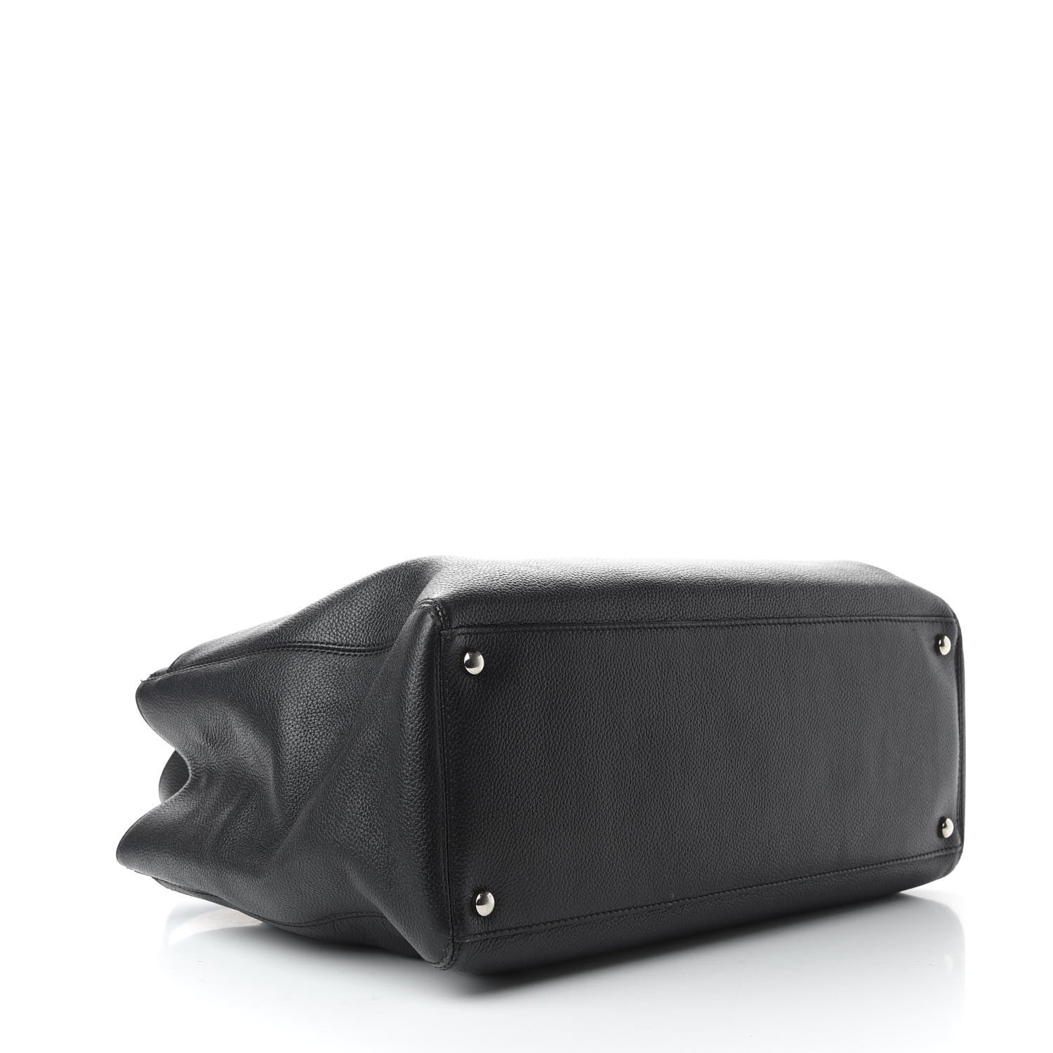 Chanel Calfskin Cerf Executive Shopper Tote Black 5 of 10