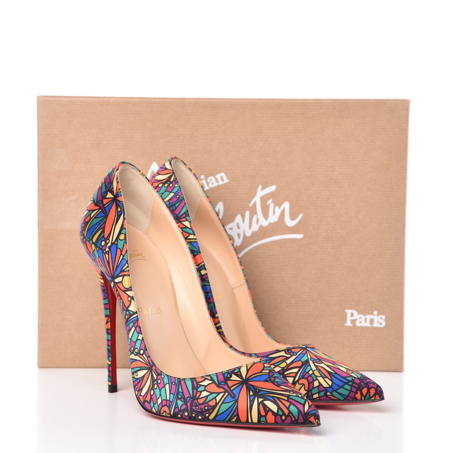 Satin Vitrail So Kate 120 Pumps 37.5 Multicolor