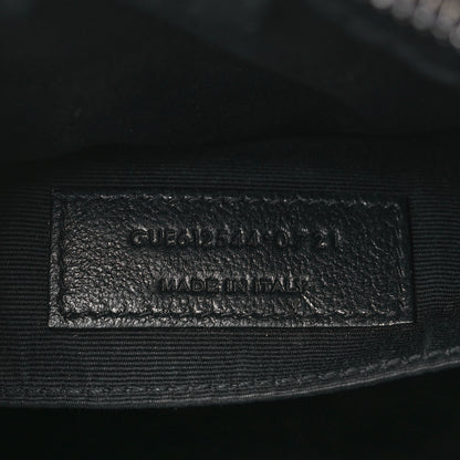 Saint Laurent Calfskin Matelasse Monogram Monochrome Lou Camera Bag Black 7 of 9