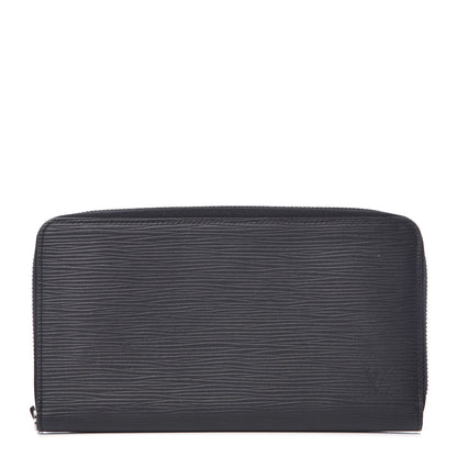 Louis Vuitton Epi Zippy Organizer Wallet Black 1 of 6