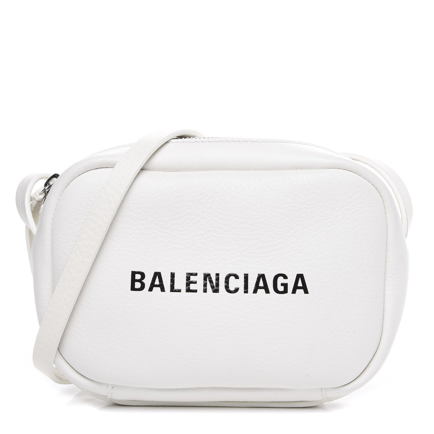Calfskin Logo XS Everyday Camera Bag White