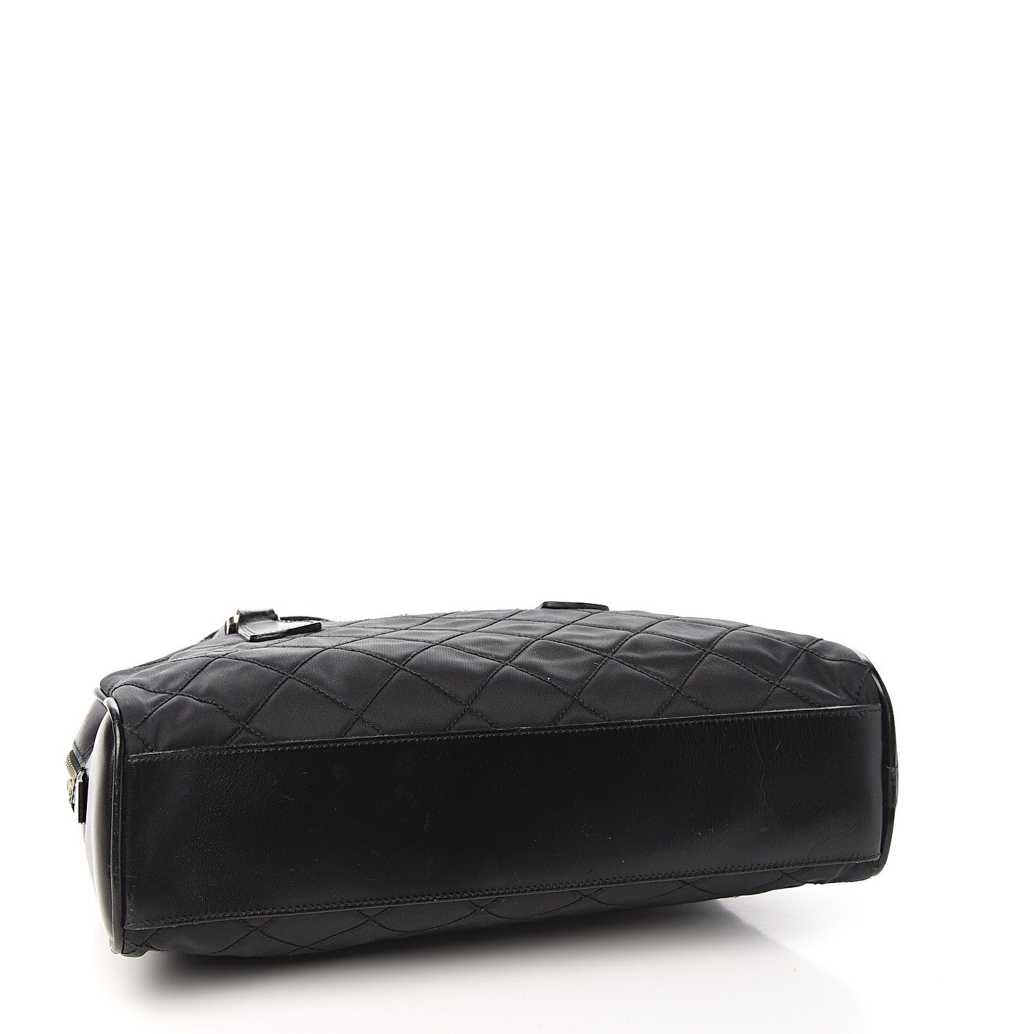 Prada Nylon Tessuto Impuntu Quilted Shoulder Bag Black 3 of 10