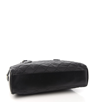 Prada Nylon Tessuto Impuntu Quilted Shoulder Bag Black 3 of 10