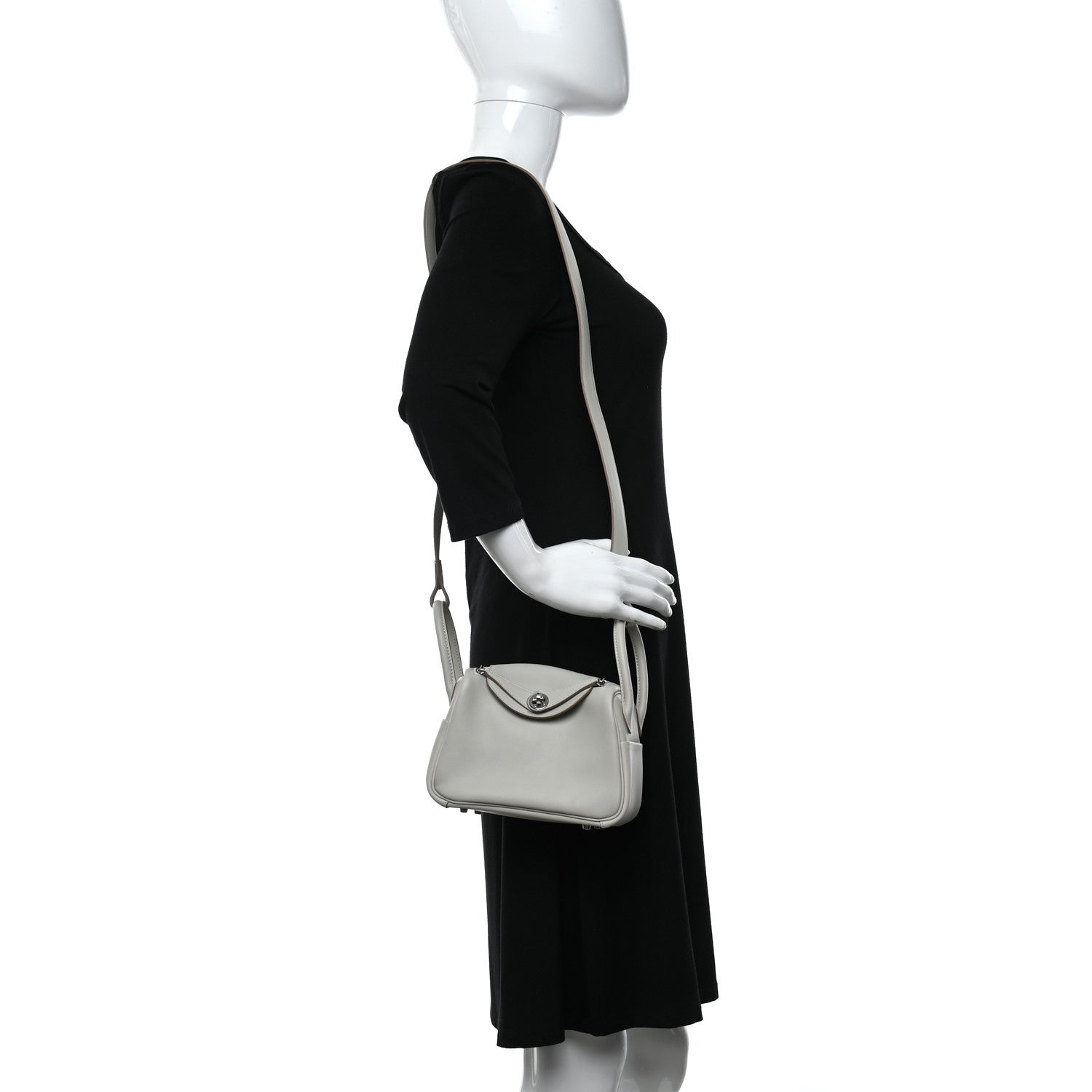 Hermes Swift Mini Lindy 20 Gris Perle 2 of 10
