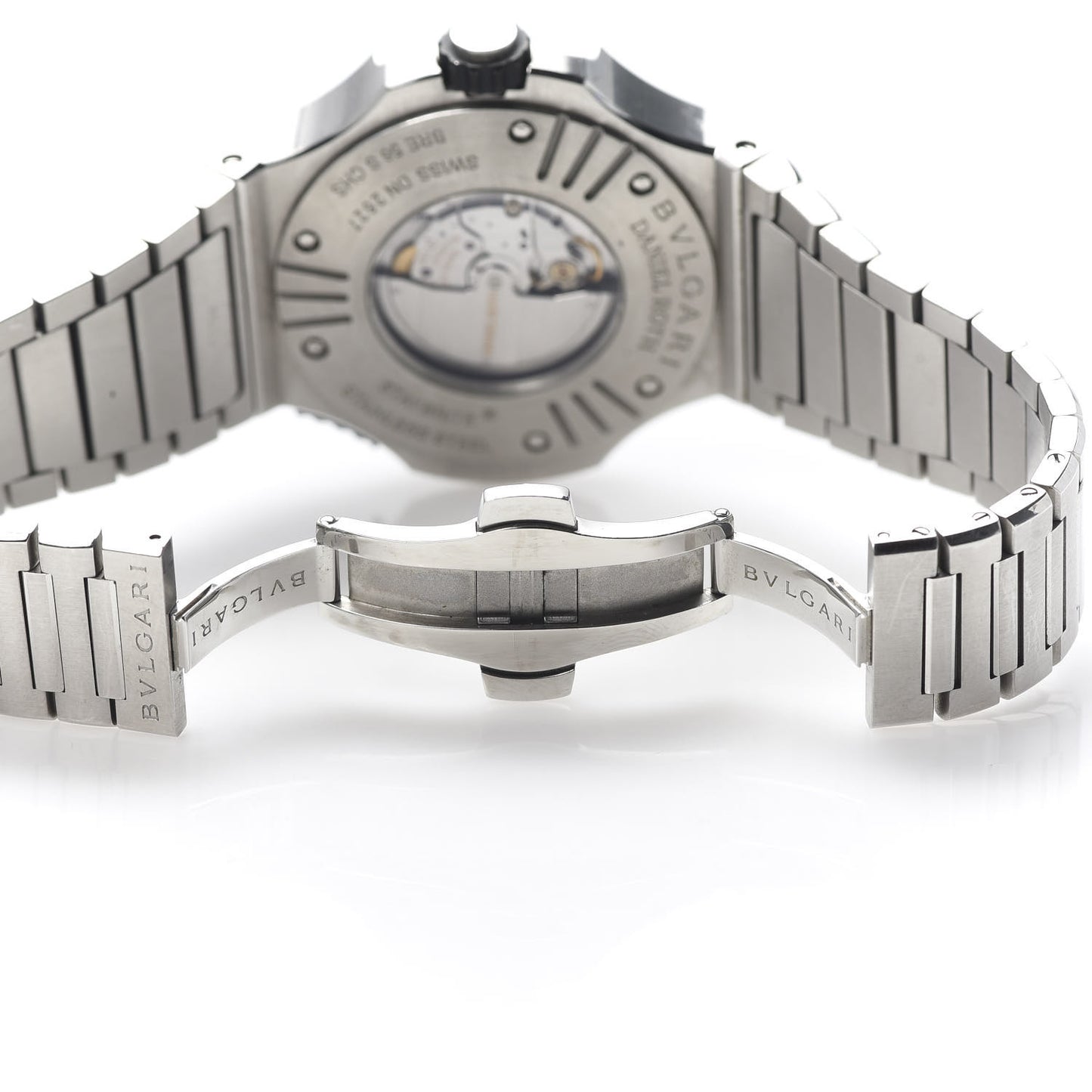 Stainless Steel 47mm Endurer Chronosprint Daniel Roth Automatic Watch Black