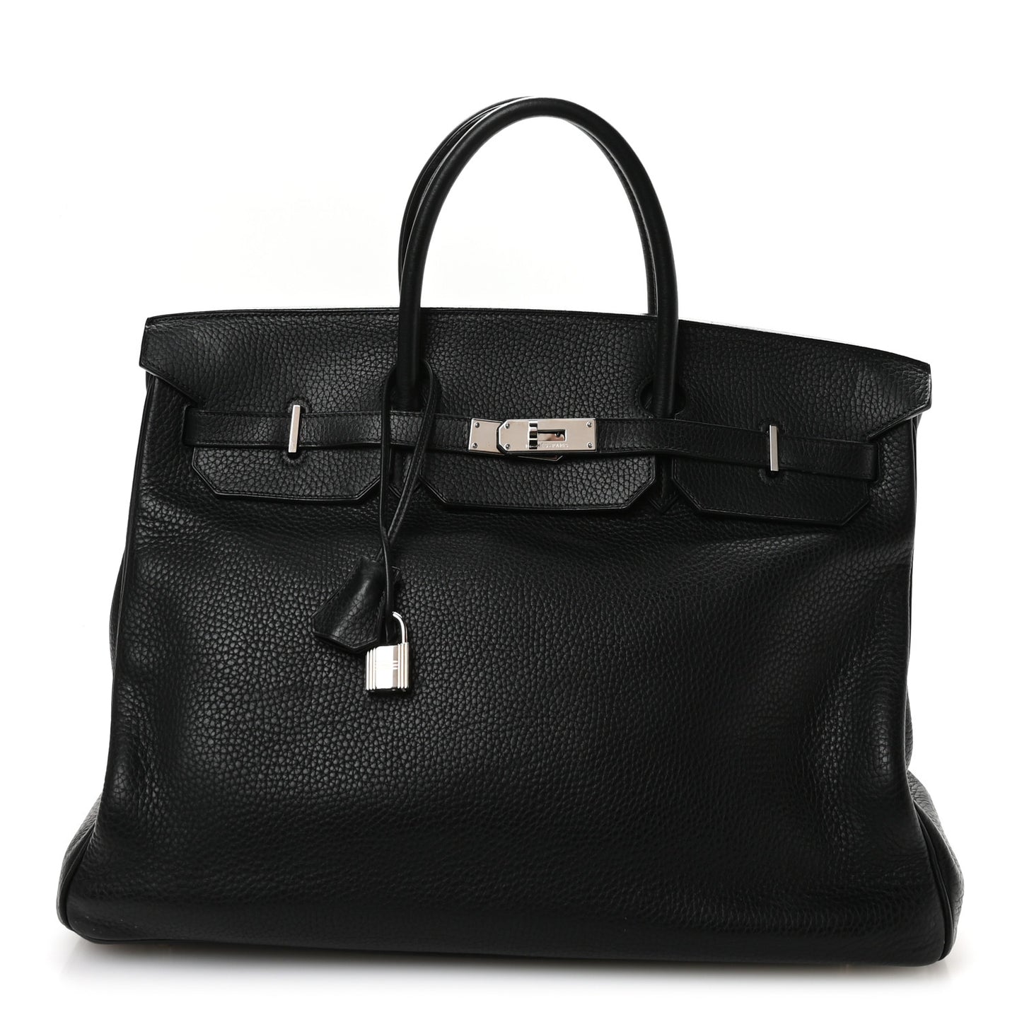 Taurillon Clemence Birkin 40 Black