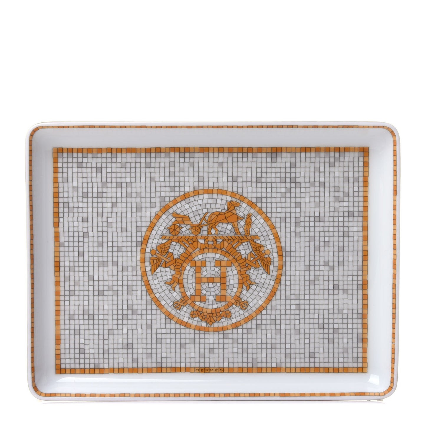 Porcelain Mosaique au 24 Sushi Plate