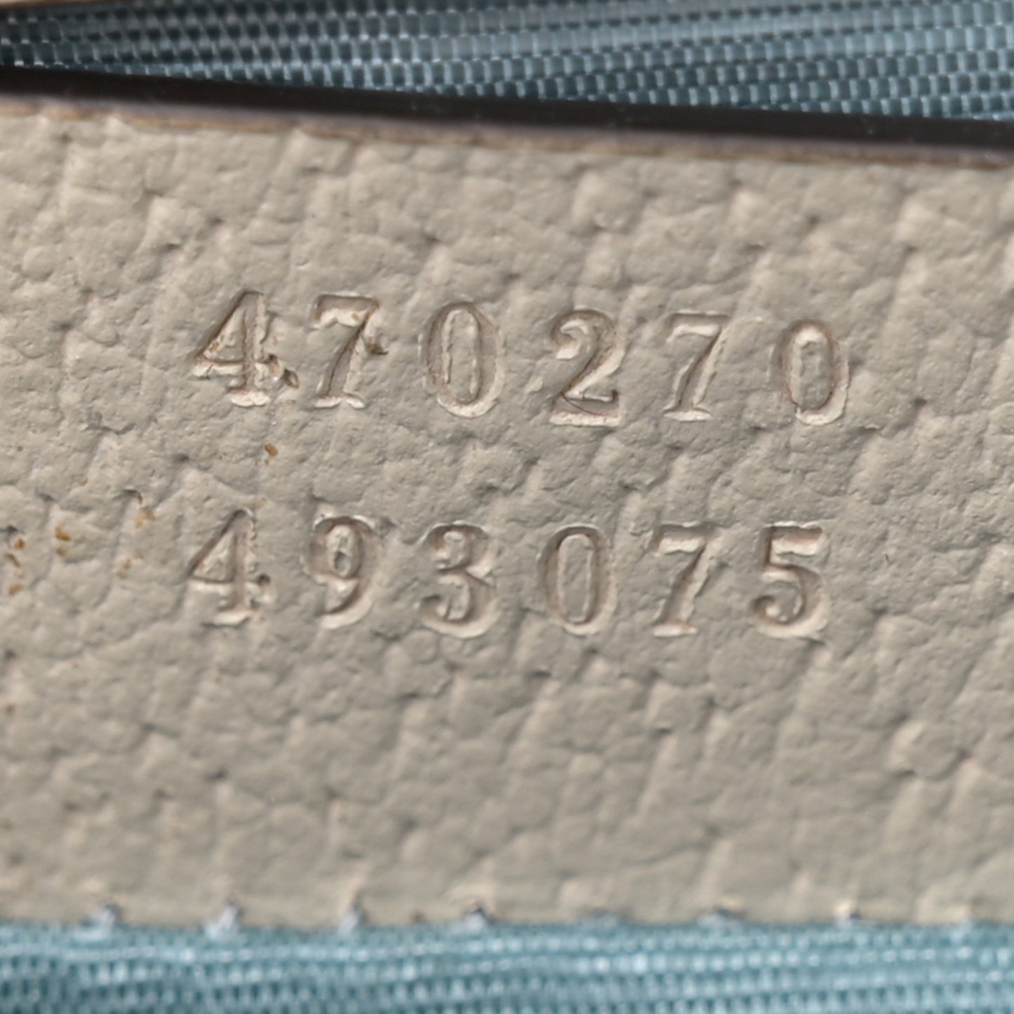 Textured Calfskin Bee Star Print Mini Sylvie Top Handle Bag Mystic White