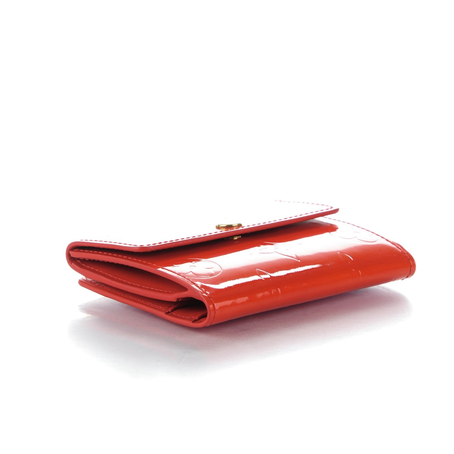 Louis Vuitton Vernis Ludlow Wallet Rouge 4 of 7