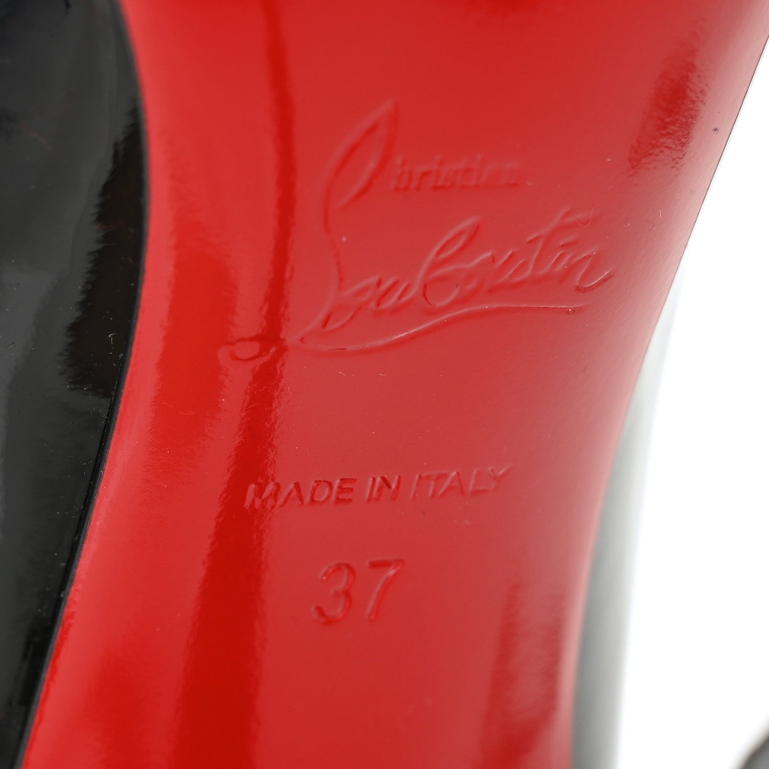 Christian Louboutin Patent So Kate 120 Pumps 37 Black 7 of 8