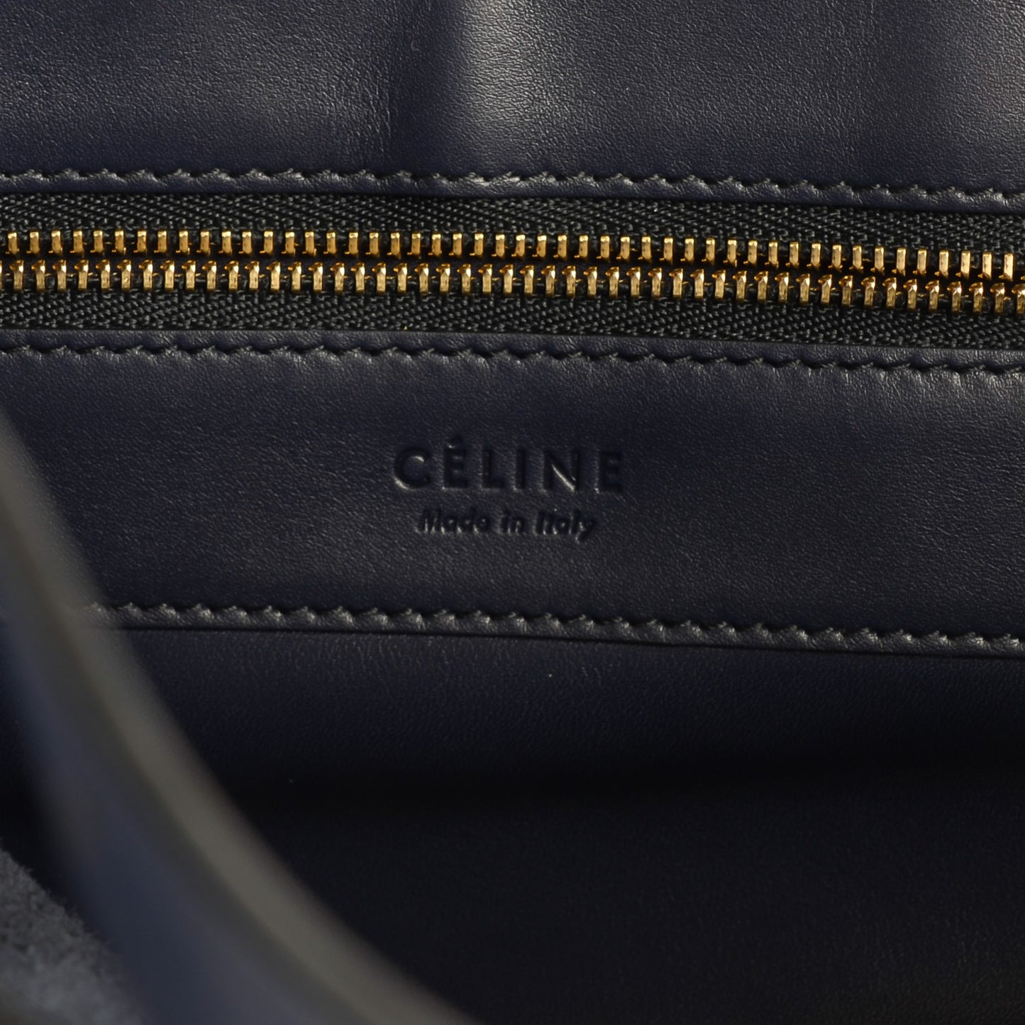 Nappa Calfskin Shoulder Cabas Midnight