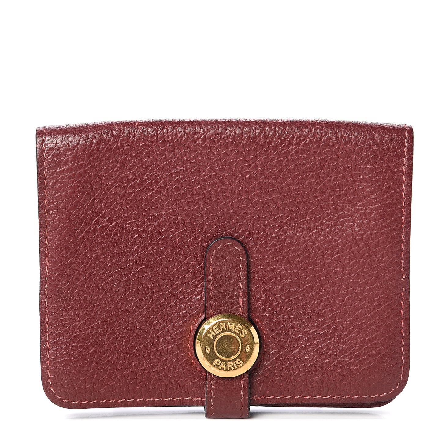 Togo Dogon Card Case Rouge H