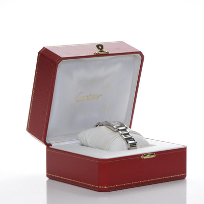 Cartier Stainless Steel 20mm Tank Francaise Quartz Watch 8 of 8