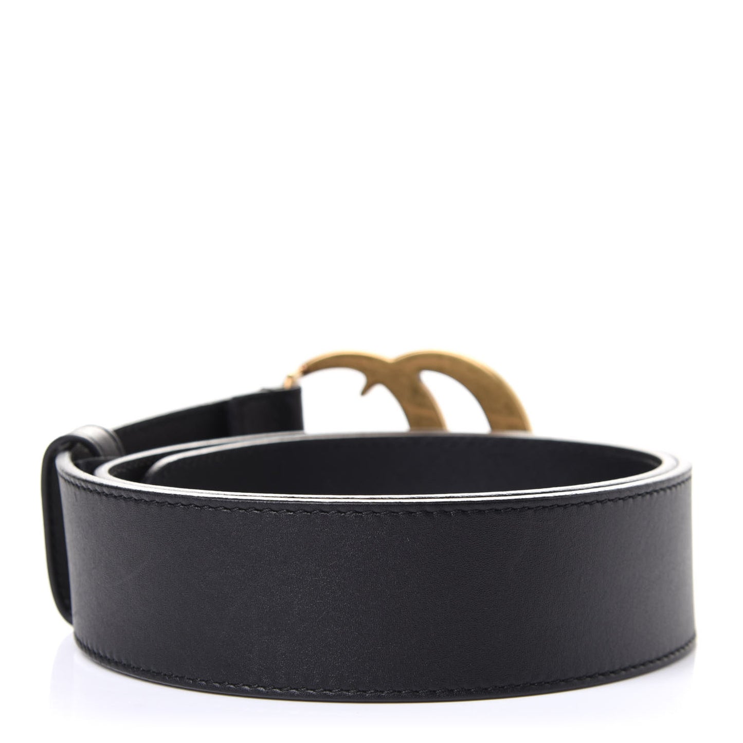 Calfskin Double G 40mm Belt 75 30 Black