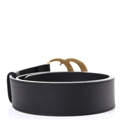 Gucci Calfskin Double G 40mm Belt 75 30 Black 2 of 4