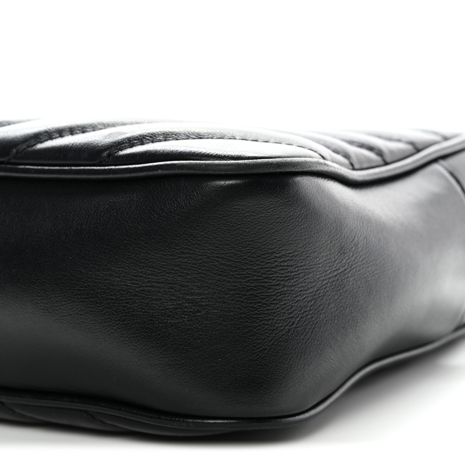 Saint Laurent Calfskin Matelasse Monogram Lou Camera Bag Black 10 of 13