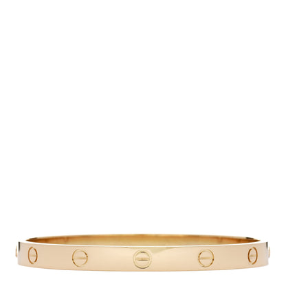 Cartier 18K Yellow Gold LOVE Bracelet 18 2 of 9
