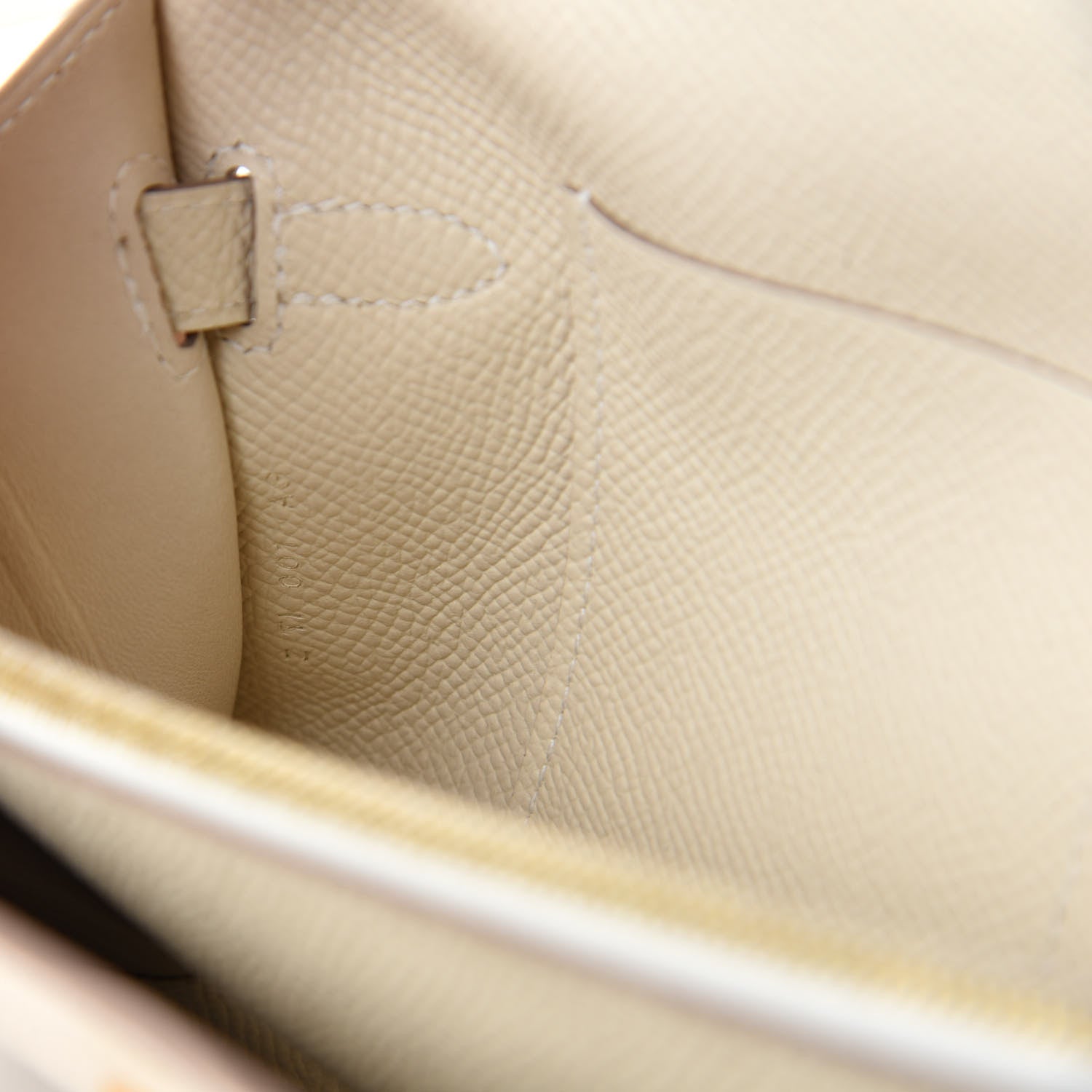 Hermes Epsom Kelly Wallet To Go Craie 9 of 11
